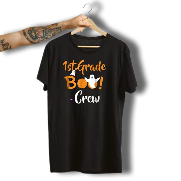 1St Grade Boo Crew Ghosts Halloween 1St Grader T Shirt t shirt 1