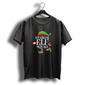 1St Grade Elf Squad Christmas Noel Teach Day T-Shirt