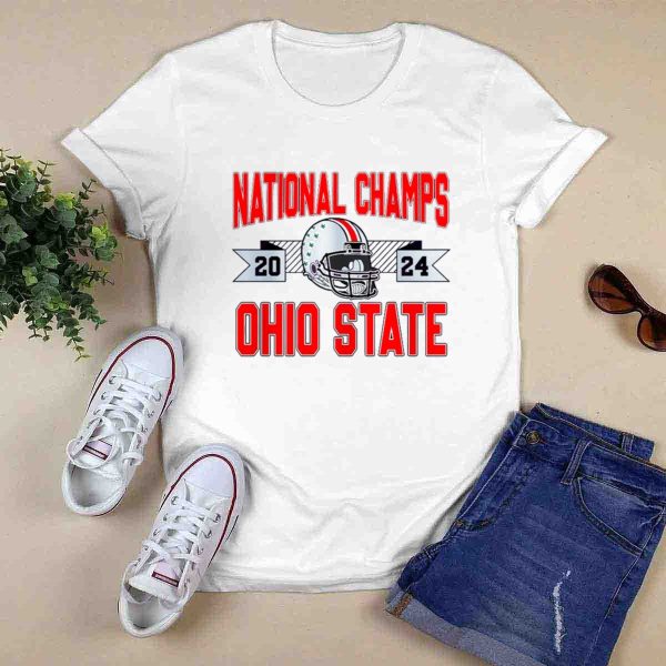 2024 Ohio State Buckeyes National Champs 2024 Football Gelmet T Shirt Style 1 0