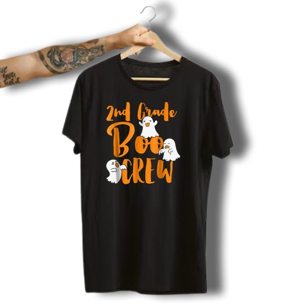 2Nd Grade Boo Crew Ghosts Halloween 2Nd Grade Crew T Shirt t shirt 1