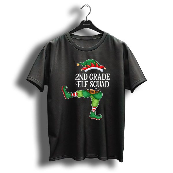 2Nd Grade Elf Squad Christmas Matching Teacher Holiday T Shirt 1 t shirt 1