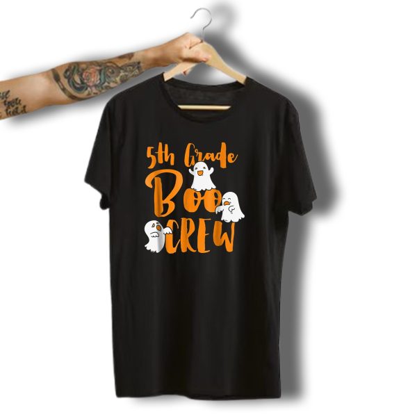 5Th Grade Boo Crew Halloween Ghosts T Shirt t shirt 1
