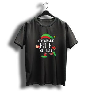 5Th Grade Elf Squad Merry Christmas Noel Day Teach T-Shirt