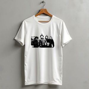 A Christmas Story Friends Winter Scene Iconic Movie Characters T-Shirt