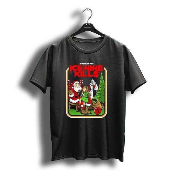 A Work Of Art Ice Nine Kills Gory Storybook Christmas Santa 2025 Ix T Shirt t shirt 1