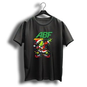 Abf Freight Santa Grinch Dabbing Merry Christmas T-Shirt