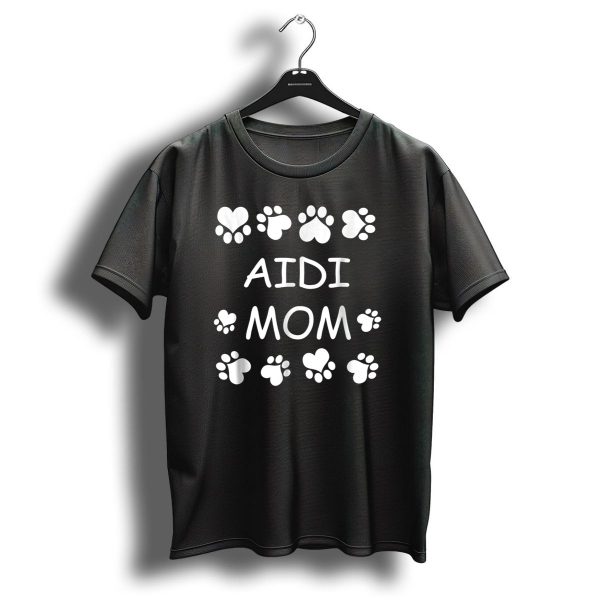 Aidi Mom Paw Print Heart Lover Christmas Birthday T Shirt 1 t shirt 1