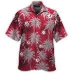 Alabama Crimson Tide Coconut Pattern Hawaiian Shirt