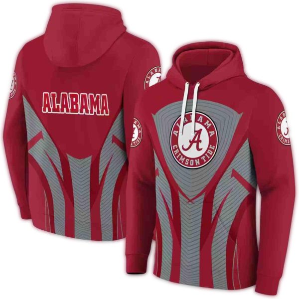 Alabama-Crimson-Tide-Concentric-Lines-AOP-Hoodie-1 Alabama Crimson Tide Concentric Lines AOP Hoodie 1