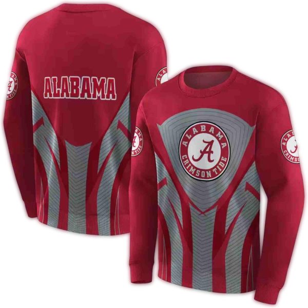 Alabama-Crimson-Tide-Concentric-Lines-AOP-Sweatshirt-1 Alabama Crimson Tide Concentric Lines AOP Sweatshirt 1