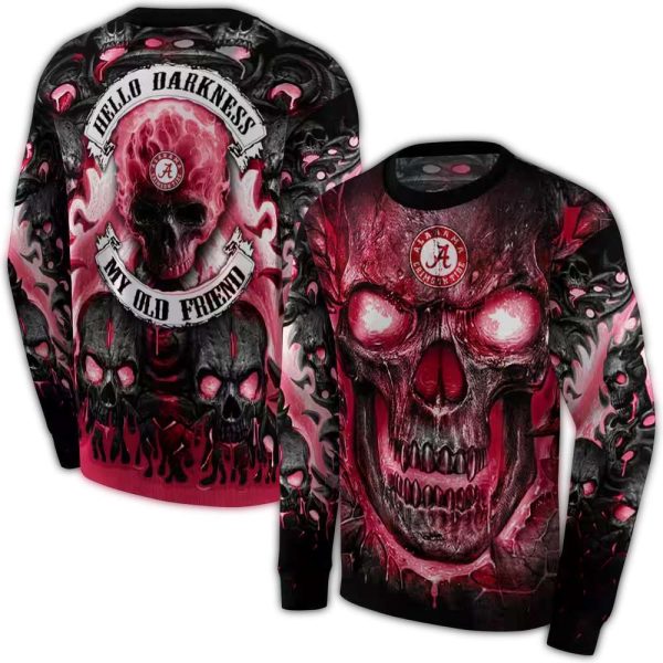 Alabama-Crimson-Tide-Demonic-Skull-AOP-Sweatshirt-1 Alabama Crimson Tide Demonic Skull AOP Sweatshirt 1