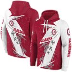 Alabama Crimson Tide Dynamic Slash All-Over Print Hoodie