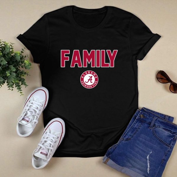 Alabama Crimson Tide Family shirt Style 1 Black 1