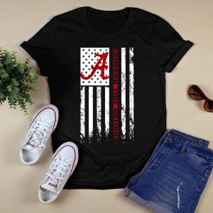 Alabama Crimson Tide Flag Crimson Tide Nation T Shirt