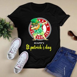 Alabama Crimson Tide Happy St Patrick's Day Dabbing Leprechaun T Shirt
