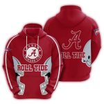 Alabama Crimson Tide Helmet Football All-Over Print Hoodie