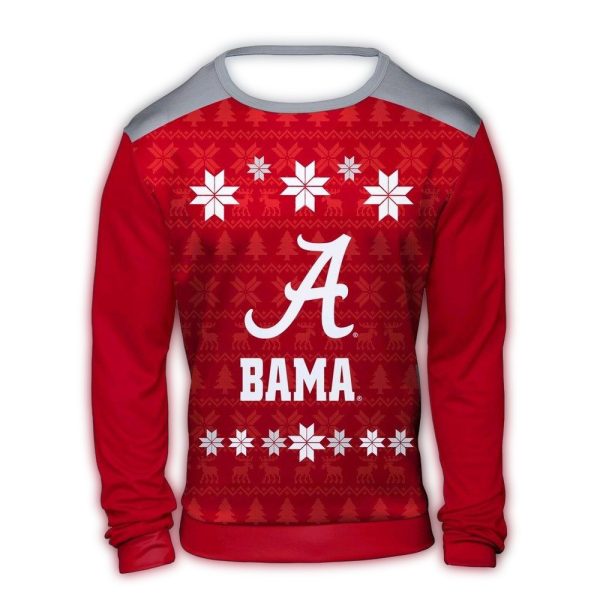 Alabama Crimson Tide Holiday Christmas Ugly Sweater 1