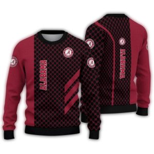 Alabama Crimson Tide Mesh Crimson Ugly Sweater