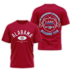 Alabama Crimson Tide Ncaa Law Appreciation Month All-over Print T-Shirt
