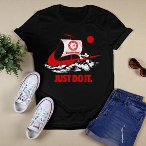 Alabama Crimson Tide Nike Just Do It Mickey Sailing T Shirt