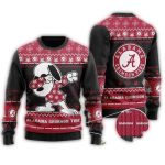 Alabama Crimson Tide Snoopy Dabbing Christmas Ugly Sweater