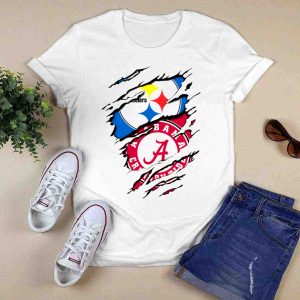 Alabama Crimson Tide Steelers Layered T-Shirt