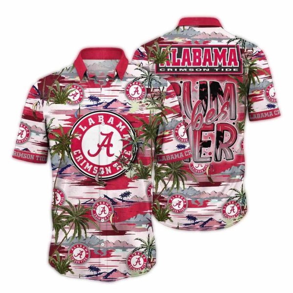 Alabama Crimson Tide Summer Vibes Hawaiian Shirt 1