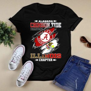 Alabama Crimson Tide Territory Illinois Chapter T Shirt