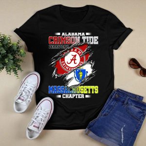 Alabama Crimson Tide Territory Massachusetts Chapter T Shirt