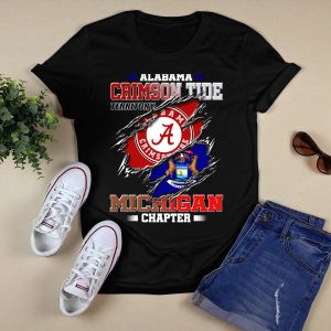 Alabama Crimson Tide Territory Michigan Chapter T Shirt