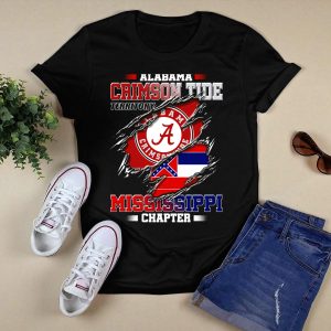 Alabama Crimson Tide Territory Mississippi Chapter T Shirt