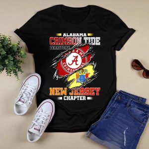 Alabama Crimson Tide Territory New Jersey Chapter T Shirt