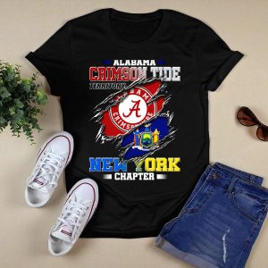 Alabama Crimson Tide Territory New York Chapter T Shirt