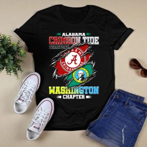 Alabama Crimson Tide Territory Washington Chapter T Shirt