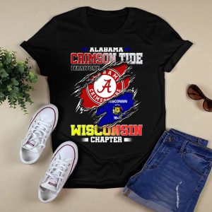 Alabama Crimson Tide Territory Wisconsin Chapter 1848 T Shirt