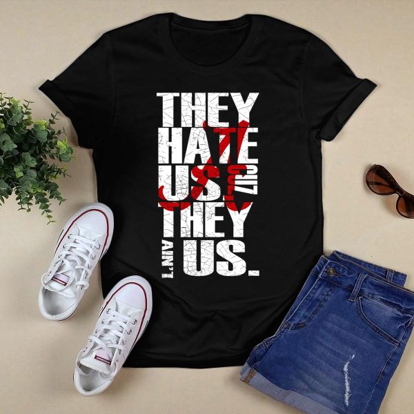 Alabama Crimson Tide They Hate Us Because They Aint Us T Shirt Style 1 Black 1