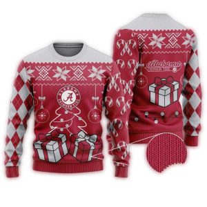 Alabama Crimson Tide Tree Christmas Ugly Sweater