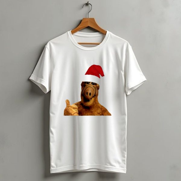 Alf Wearing Santa Hat Christmas Holiday T Shirt 1 t shirt 1