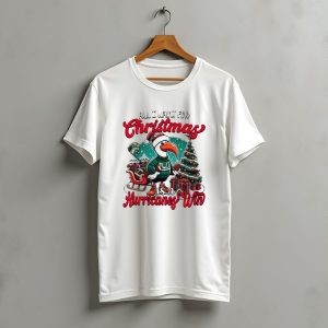 All I Want For Christmas Is A Hurricanes Win Santa Birdfest T-Shirt