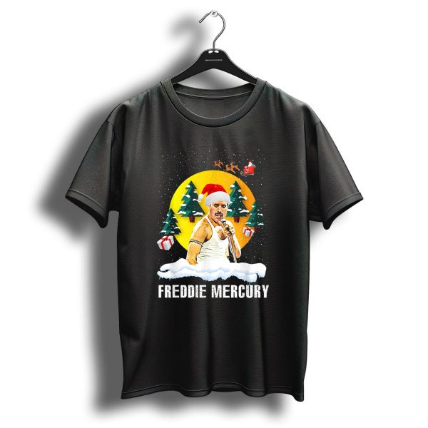 All I Want For Christmas Is Freddie Mercury Santa Festive Trees And Gifts T Shirt 1 t shirt 1