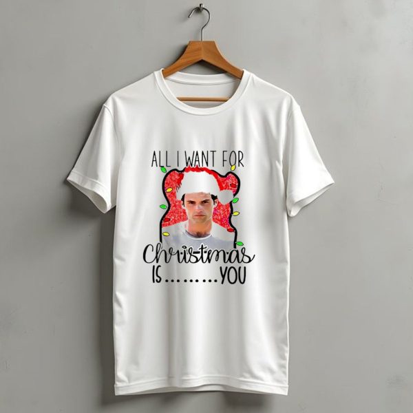 All I Want For Christmas Is You Joe Goldberg Festive Lights T Shirt 1 t shirt 1