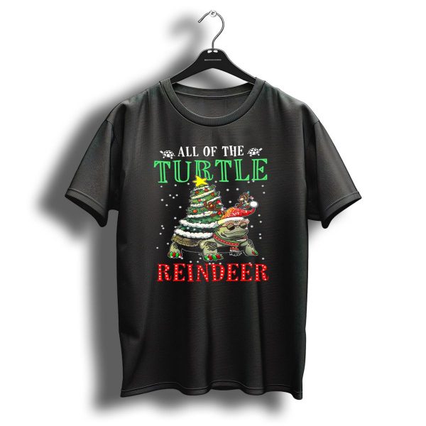 All Of The Turtle Reindeer Christmas Tree Snowflake T Shirt 1 t shirt 1