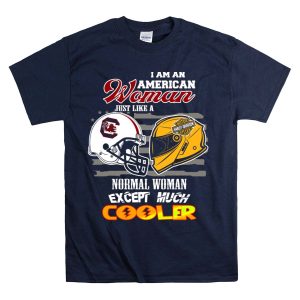 American Woman Gamecocks Hd Cooler T-Shirt
