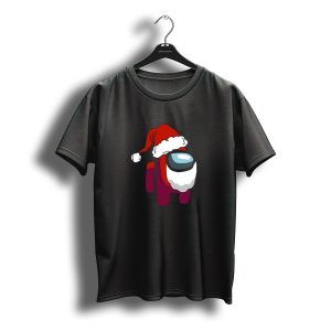Among Us Christmas Santa Crewmate T-Shirt
