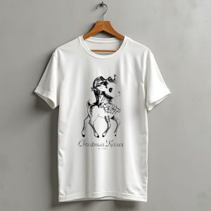 Ariana Grande Christmas Kisses Reindeer T Shirt