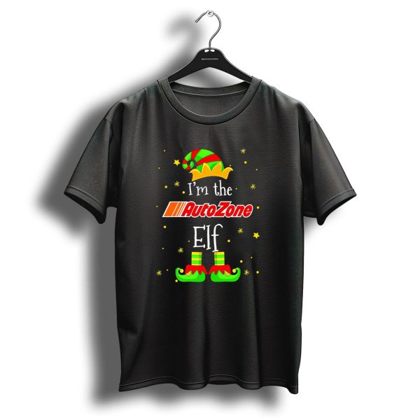 Autozone Elf Christmas IM The Holiday Helper T Shirt 1 t shirt 1