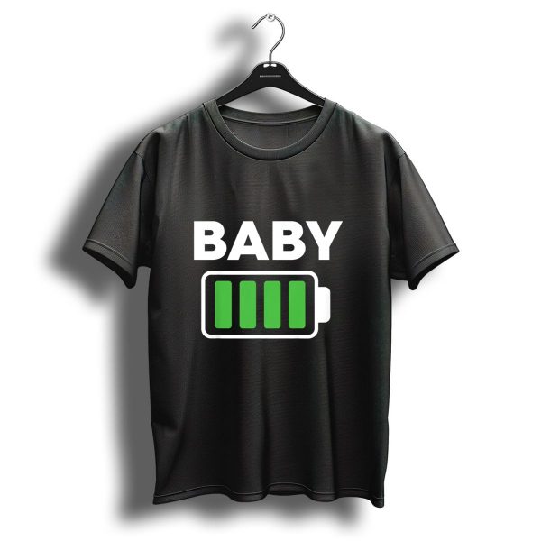 Baby Full Battery Kids Family Matching Christmas Funny Xmas T Shirt 1 t shirt 1