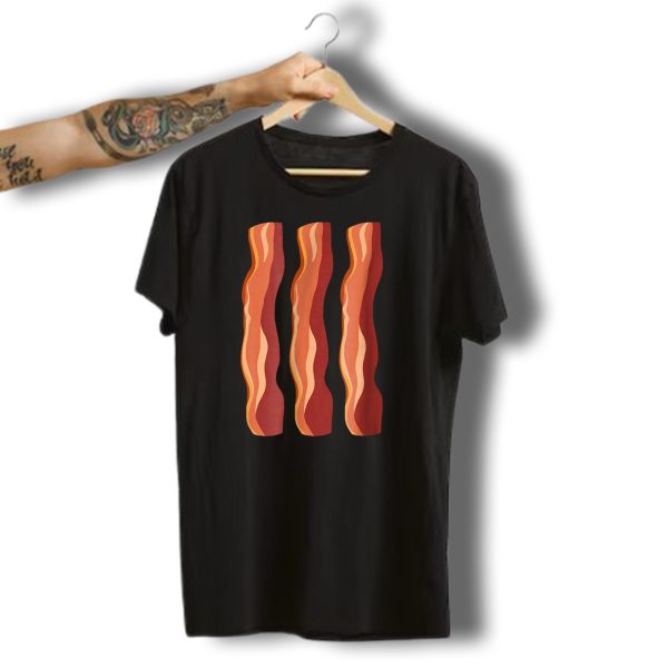 Bacon Halloween Costume Bacon And Eggs Funny Breakfast T Shirt t shirt 1