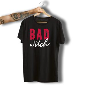 Bad Witch Dripping Red Halloween T-Shirt