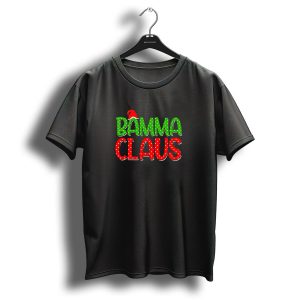 Bamma Claus Bamma Xmas Family Christmas Santa Hat T Shirt